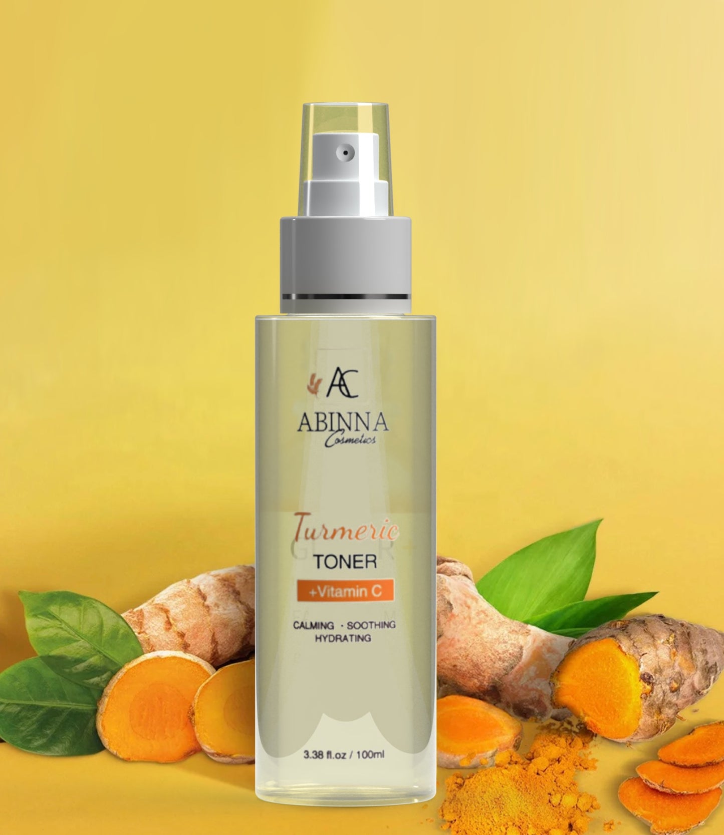 Turmeric & Ginger Facial Toner - Abinna Cosmetics