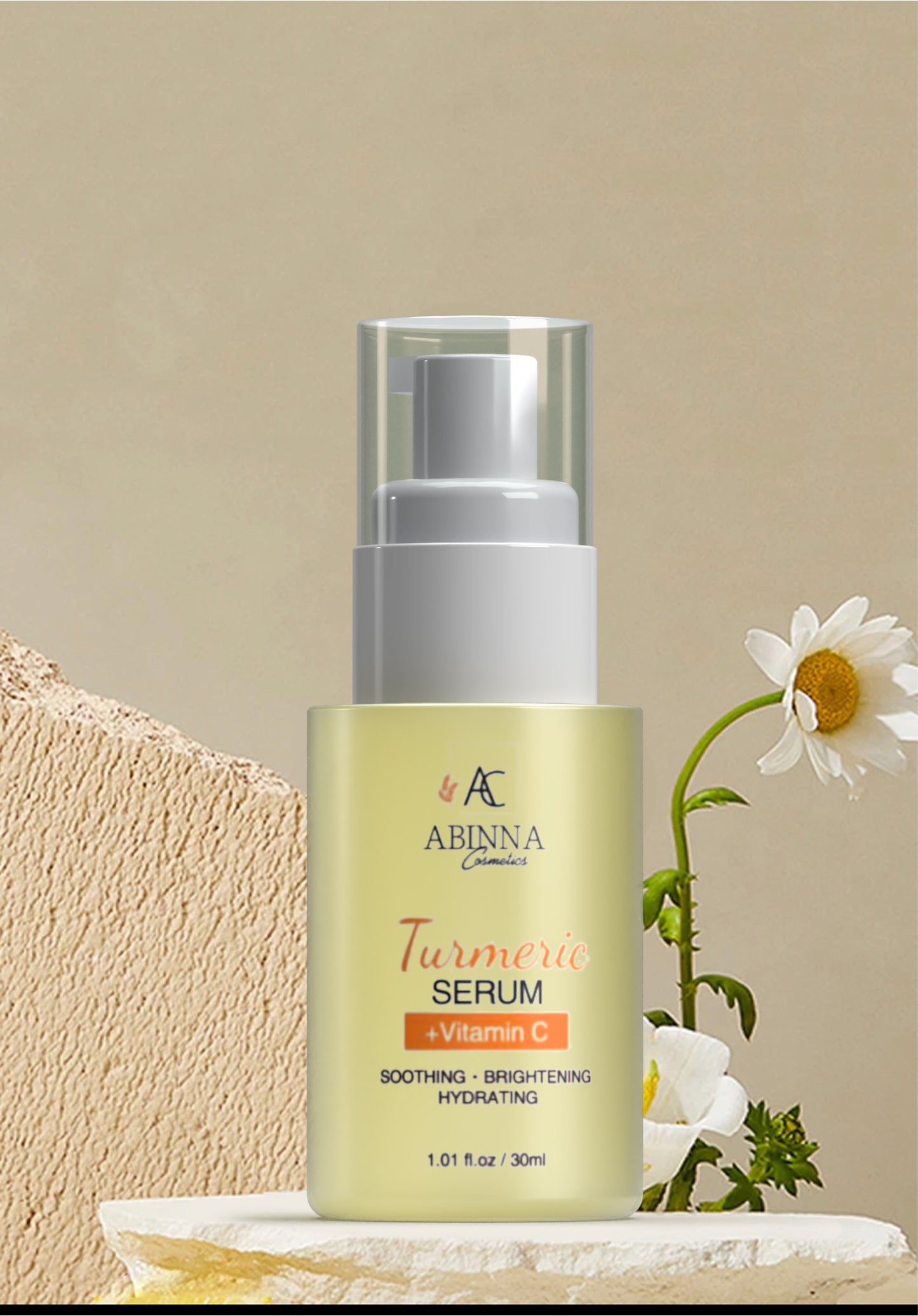 Turmeric, Ginger & Vitamin C Face Serum - Abinna Cosmetics