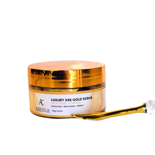 24K Gold Exfoliating Scrub - Abinna Cosmetics